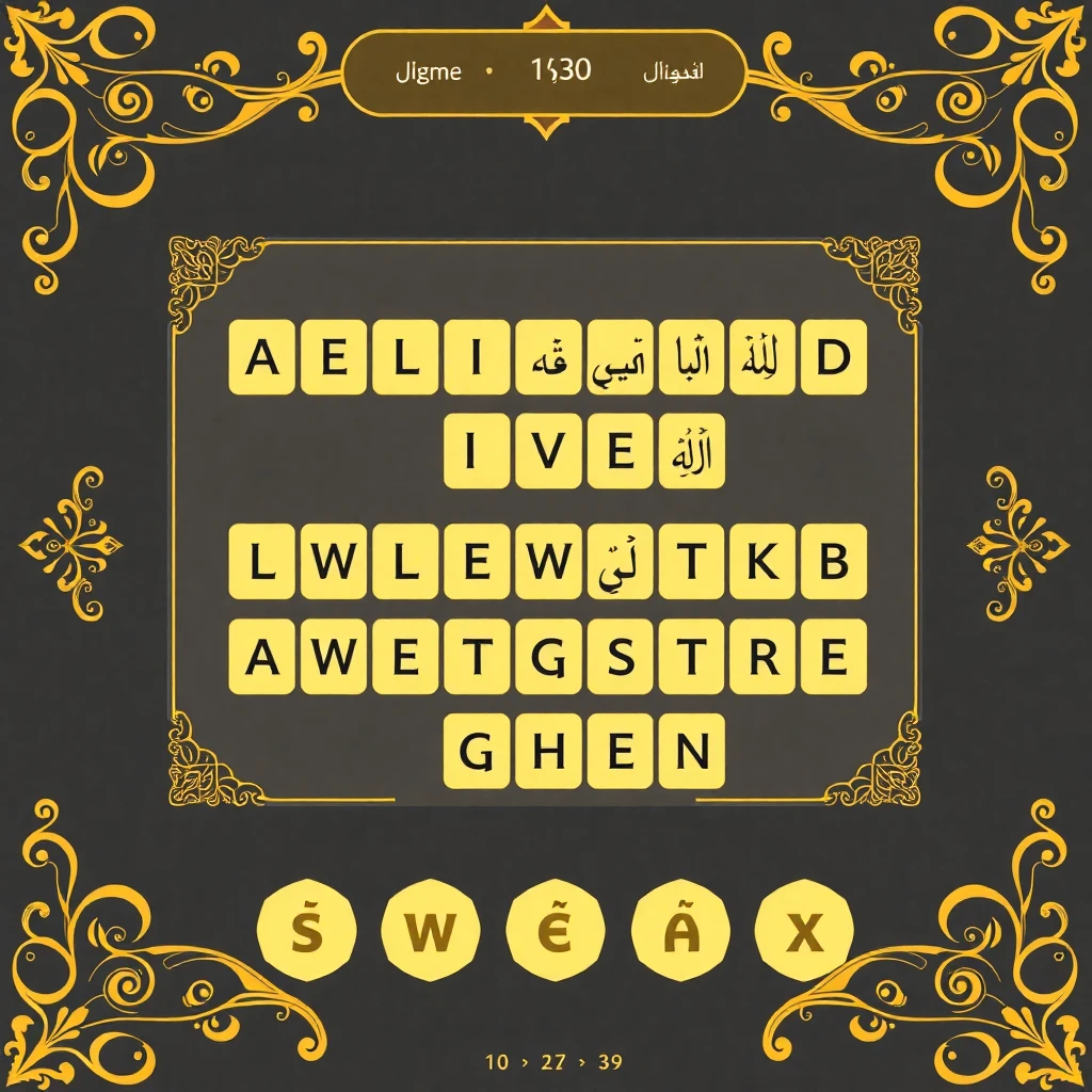 لعبة ألغاز كلمات